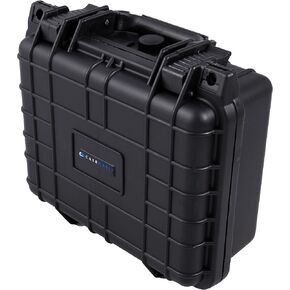 CASEMATIX 11 inch Waterproof Airtight Marine Fishfinder Case Compatible with Garmin Striker 4 Gps Fish Finder, Plus 4cv and Other Water Fishing Boating Devices with Accessories - includes Case Only