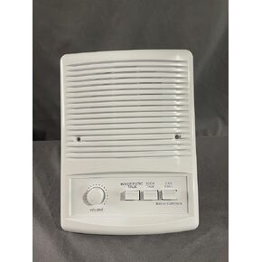 White Replacement Faceplate for Nutone Intercom ISA-335 IS-335 ISA-339 IS-305 ISA-335WH IS-335WH ISA-339WH IMA-3303 Speaker IM-3303 Speaker