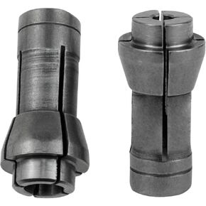 Clamping Collet Engraving Chuck 1/4 to 1/8 Collet Adapter Clamping Collet Adapter Diameter :3mm(1/8 inch) and 6mm(1/4 inch) Replacement Parts 2pcs