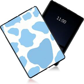 Black Frosted Case for 6'' Kindle 10th Generation 2019 Release, Soft TPU Slim Shockproof Anti-Slip Rubber Matte Bumper Cover for Kindle 10th Gen 2019(NOT Fit Paperwhite/Oasis), Beautiful Peacock