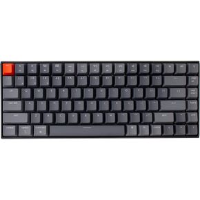Keychron K2 Wireless Bluetooth 5.1/Wired USB Mechanical Keyboard for Mac Layout, Compact 84 Keys Computer Keyboard Gateron G Pro Brown Switch White LED Backlight N-Key Rollover for Windows-Version 2