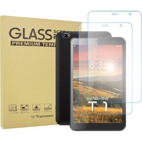 2-Pack Screen Protector for Sunshine T1 Tablet/Sunshine T1 Elite Tablet, Sunshine T1 Tablet Screen Protector 8 Inch, Could Mobile Sunshine T1 Tablet Screen Protector
