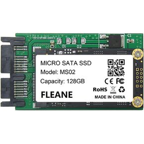 256GB MS02 MicroSata SSD Compatible with HP 2740p 2730p 2540p IBM X300 X301 T400S T410S Replace MK1233GSG MK1633GSG MK2533GSG 1.8" HDD (256GB)