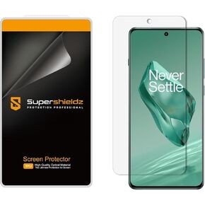 Supershieldz (2 Pack) Designed for OnePlus 12 Screen Protector, High Definition Clear Shield (TPU)