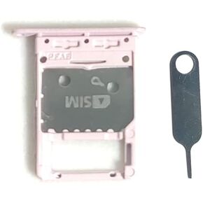 SIM Card Tray SIM Holder Micro SD Slot Plate Replacement Part for Samsung Galaxy Tab S6 Lite 10.4" P610 P615 (Black)