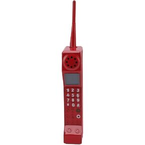 Retro Phone Model, Metal Vintage Classic Brick Cell Phone Decoration Old Fashioned Mobile Phone Photography Props Ornament for Home Desktop Restaurant