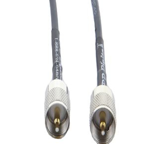MPD Digital Genuine Times Microwave LMR-240 Ultraflex RF Cable with UHF PL259 Connectors, 18FT