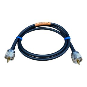 RG-8X RG8X Coax Cable PL-259 UHF Male Ham Radio CB Radio (5 Ft)