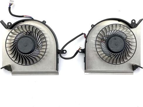 New CPU+GPU Cooling Fan Replacement for MSI GE63 GE73 GE63VR GE73VR 7RF 7RE MS-16P1 MS-17C1 PAAD06015SL N383 N384 in Saudi Arabia