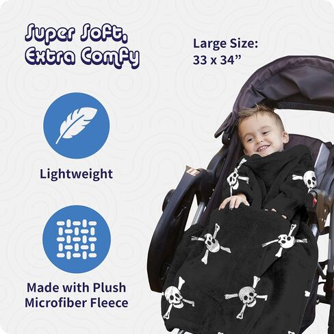 Stroller Blanket for Babies & Toddlers - The Stroller Wearable Fleece Baby Blanket w/Sleeves, Foot Pocket & Hand Covers - Soft Baby Blanket for Girls & Boys - Small, 26 x 27", Jungle in Saudi Arabia