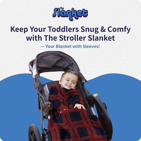 Stroller Blanket for Babies & Toddlers - The Stroller Wearable Fleece Baby Blanket w/Sleeves, Foot Pocket & Hand Covers - Soft Baby Blanket for Girls & Boys - Small, 26 x 27", Jungle in Saudi Arabia