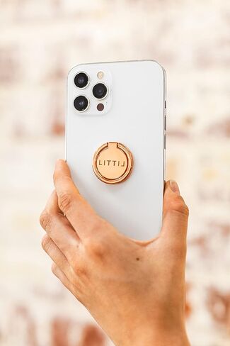 Halo | Four-Pack Metallic Phone Grip, 360 Degree Rotation Ring Holder Stand, Full Compatibility with all Phones in Kuwait