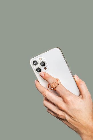 Halo | Four-Pack Metallic Phone Grip, 360 Degree Rotation Ring Holder Stand, Full Compatibility with all Phones in Kuwait