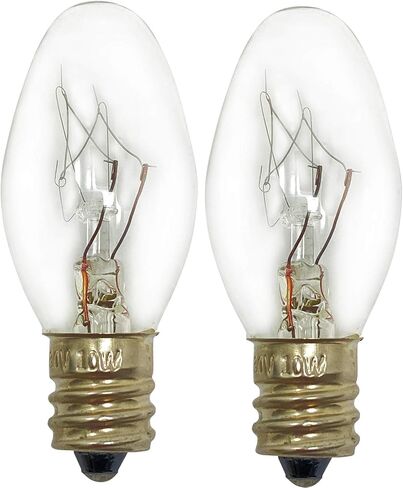 22002263 2 Pack Light Bulb Replacement for Whirlpool WP22002263 120V 10W 17512 22002263 4344602 14200559 in Saudi Arabia