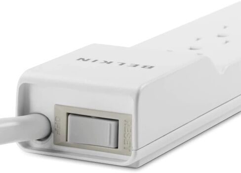 Belkin BE106000-2.5 6-Outlet Home/Office Surge Protector (2.5ft Cord) in Saudi Arabia