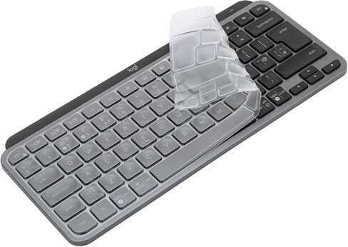 Keyboard Cover for Logitech MX Keys Mini (EU/UK ISO Layout, 7 Shape Enter Key) - Ultra Thin, High Transparency Keyboard Cover Keyboard Protector Skin in Saudi Arabia