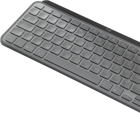 Keyboard Cover for Logitech MX Keys Mini (EU/UK ISO Layout, 7 Shape Enter Key) - Ultra Thin, High Transparency Keyboard Cover Keyboard Protector Skin in Saudi Arabia