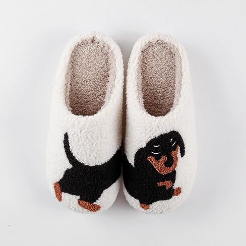 Dachshund Slippers for Women Chicken Slippers for Women Memory Foam Owl Slippers Cute Animal Dog Slipper Fluffy Shoes in Saudi Arabia