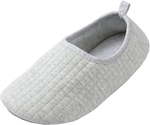 Ballerina Slippers for Women with Soft Memory Foam, Breathable Cotton and Rubber Sole Womens House Slippers in Saudi Arabia