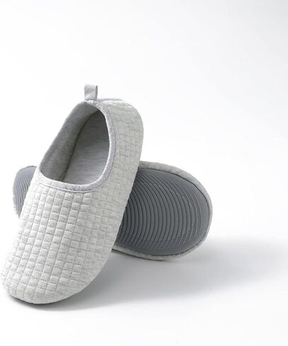Ballerina Slippers for Women with Soft Memory Foam, Breathable Cotton and Rubber Sole Womens House Slippers in Saudi Arabia