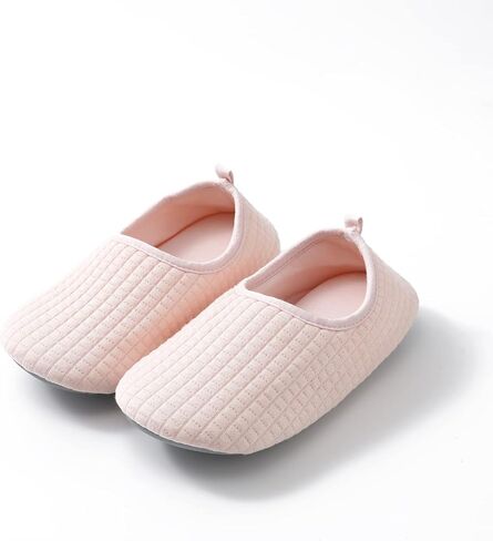 Ballerina Slippers for Women with Soft Memory Foam, Breathable Cotton and Rubber Sole Womens House Slippers in Saudi Arabia