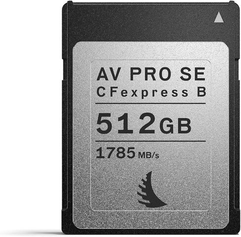 Angelbird PRO CFexpress SE Type B 512 جيجابايت AVP512CFXBSE أسود/فضي in Kuwait