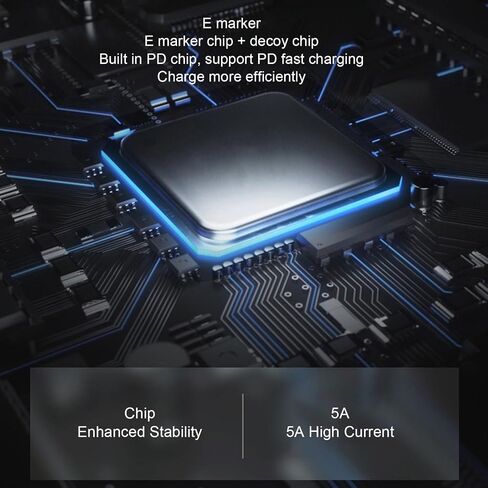 محول Heayzoki PD USB C إلى DC 6.0x3.7 مم، 100W PD USB C أنثى إلى DC ذكر، محول من النوع C إلى 6.0x3.7 مم، بزاوية 90 درجة، لأجهزة الكمبيوتر المحمولة والأجهزة الأخرى in Saudi Arabia