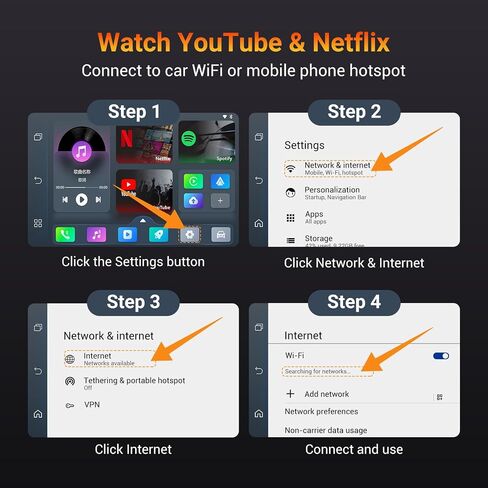 Play2Video Pro CarPlay Ai Box، صندوق سحري للوسائط المتعددة مع YouTube وNetflix مدمجين، 3 في 1 Android Auto وCarPlay محول لاسلكي للسيارات مع CarPlay سلكي من المصنع من 2016، ترقية OTA عبر الإنترنت in Saudi Arabia
