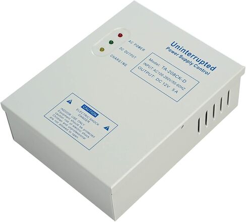Power Supply Controller for Door Access System Electric Lock Intercom Camera Input 110V-240V AC to Output 12V DC 5A in Saudi Arabia