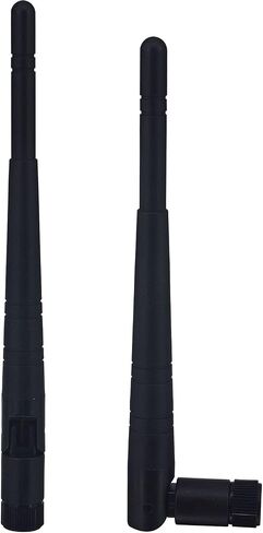 BOOBRIE 2-Pack Dual Band WiFi Antenna 2.4GHz 5GHz 5.8GHz 8dBi RP-SMA Male Connector Omni Directional WiFi Bluetooth Antenna for WiFi Router Network Devices Security IP Camera in Saudi Arabia