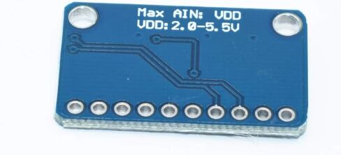 ADS1115 16 بت 16 بايت 4 قنوات I2C IIC محول ADC PGA تناظري إلى رقمي مع مضخم صوت قابل للبرمجة ولوحة تطوير محول ADC عالية الدقة لـ Arduino Raspberry Pi (5 قطع) in Saudi Arabia
