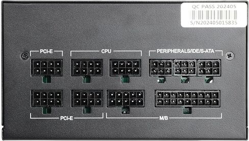 مصدر طاقة 650 واط، وحدة تزويد طاقة PSU ARGB للألعاب PC، موصل 20+4Pin مع مروحة FDB منخفضة الضوضاء 120 مم، جهد كامل 110/220 فولت in Kuwait