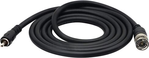 كابل تمديد zdyCGTime BNC إلى RCA كابل موصل فيديو مركب RCA ذكر إلى BNC ذكر لنظام كاميرا المراقبة CCTV من DVR إلى التلفزيون (5 أقدام/1.5 متر) in Saudi Arabia