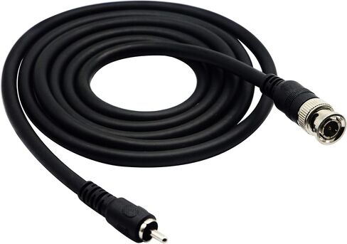 كابل تمديد zdyCGTime BNC إلى RCA كابل موصل فيديو مركب RCA ذكر إلى BNC ذكر لنظام كاميرا المراقبة CCTV من DVR إلى التلفزيون (5 أقدام/1.5 متر) in Saudi Arabia