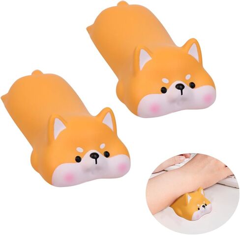 مسند معصم للفأر قطعتين بتصميم قطة لطيفة، مساند معصم صغيرة كاواي مريحة للفأرة، وسادة معصم مكتبية، وسادة معصم، دعم المعصم، مسند يد ناعم، مسند ذراع راحة اليد للكمبيوتر المحمول/الدراسة/الطالب/النساء in Kuwait