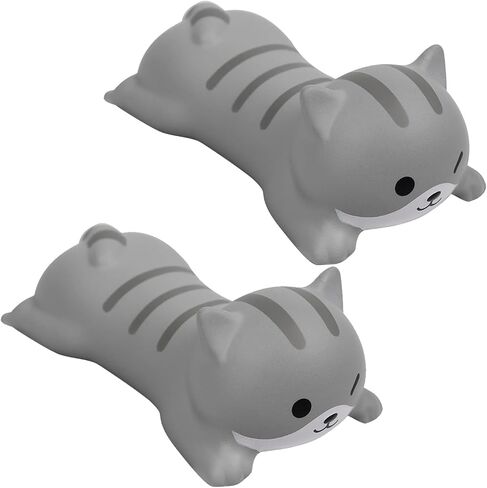 Wrist Rest for Mouse 2 pcs Cute Cat Design Mini Kawaii Ergonomic Mouse Wrist Rests Wrist Pad Desk Wrist Cushion Wrist Support Soft Hand Rest Palm Arm Rest for Computer Laptop/Study/Student/Women in Saudi Arabia