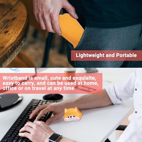 مسند معصم للفأر قطعتين بتصميم قطة لطيفة، مساند معصم صغيرة كاواي مريحة للفأرة، وسادة معصم مكتبية، وسادة معصم، دعم المعصم، مسند يد ناعم، مسند ذراع راحة اليد للكمبيوتر المحمول/الدراسة/الطالب/النساء in Kuwait