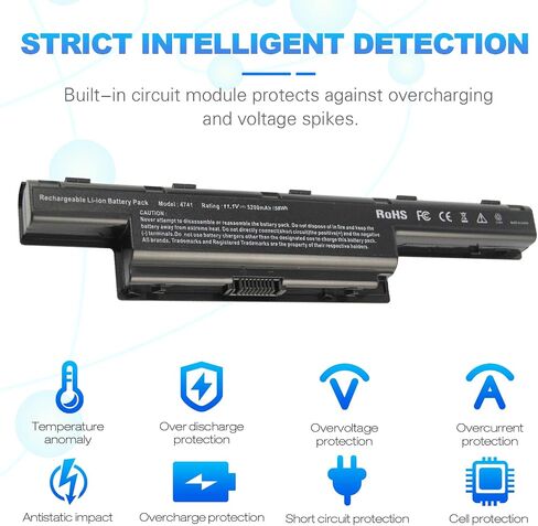 TREE.NB 6 Cells 5200 mAh Battery for Acer AS10D31 AS10D81 AS10D51 AS10D41 AS10D61 AS10D73 AS10D75 5750 AS10D71 5742 AS10D56 E1-531 5250 E1-571 4741 5733 7741 5733 5755 in Saudi Arabia