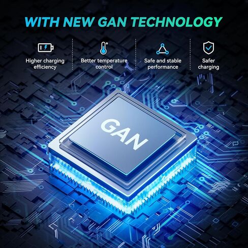 محطة شحن كتلة شاحن USB C: مركز شحن 8 منافذ بقوة 160 وات لأجهزة متعددة - شاحن GaN Brick بحد أقصى 65 وات للطاقة لجهاز MacBook Pro Air DELL HP iPhone iPad Galaxy S24-2000W Max AC للسفر المنزلي in Saudi Arabia