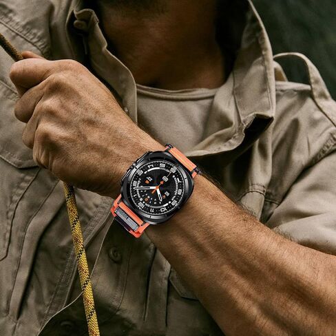 MOFREE متوافق مع حزام معصم Samsung Galaxy Watch Ultra 47 مم (2024)، حلقة رياضية منسوجة من النايلون المتين قابلة للتعديل لساعة Samsung Galaxy Watch Ultra Band للرجال in Kuwait