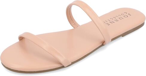 صنادل Adyrae النسائية من مجموعة Journee Collection من مادة Tru Comfort FoamTM in Saudi Arabia