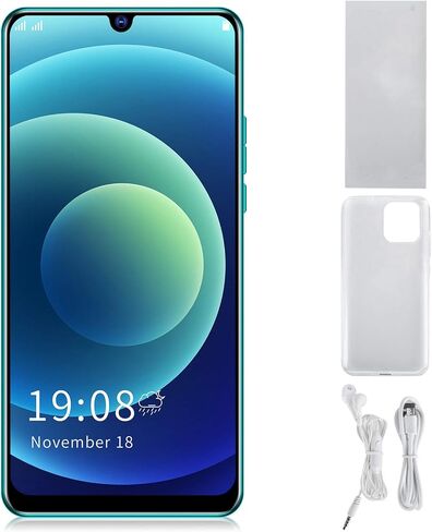 هاتف ذكي ciciglow، 1+8 جيجا بايت هواتف ذكية مزدوجة الاستعداد، بطارية ليثيوم أيون مدمجة قابلة لإعادة الشحن بقدرة 2100 مللي أمبير في الساعة متوافقة مع 5.1 (أخضر) in Saudi Arabia