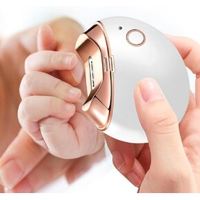 Electric Nail Clipper, USB Charging Automatic Nail Clipper, 2-Speed Levels Nail Cutter, Suitable for The Baby, Adults, Elderly, Nail Storage Function
