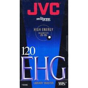 شريط VHS عالي الجودة من JVC T-120EHG