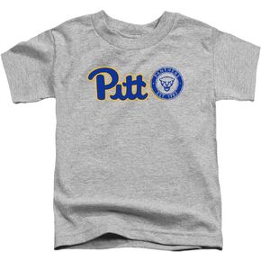 University of Pittsburgh Official Block Text Unisex Toddler T Shirt