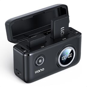 llano 2-Pack NB-13L Batteries and Dual Fast Charger Set for Canon PowerShot G7X, G7X Mark II, G7X Mark III, SX740HS, G1XMark III, G5X, G5X Mark II, G9X, G9X Mark II, SX620HS, SX720HS
