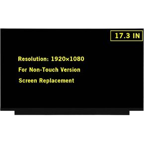 17.3" New Screen Replacement for B173HAN04.2 B173HAN04.3 NV173FHM-N4C NV173FHM-N46 NV173FHM-N49 FHD 1920x1080 60Hz 30Pin LED LCD Display Screen Panel in Saudi Arabia