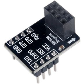 ESP8266 ESP-01 ESP-01S لوحة القطع محول لوحة PCB لشبكة الإرسال والاستقبال واي فاي التسلسلية in Saudi Arabia