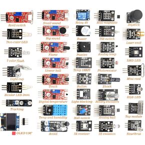 38 in 1 Sensor Module kit for Arduino Rapsberry Pi Project