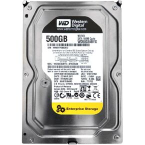 WESTERN DIGITAL WD5003ABYX Clean Pull Western Digital Caviar RE4 WD5003ABYX 500GB 7.2K Ente